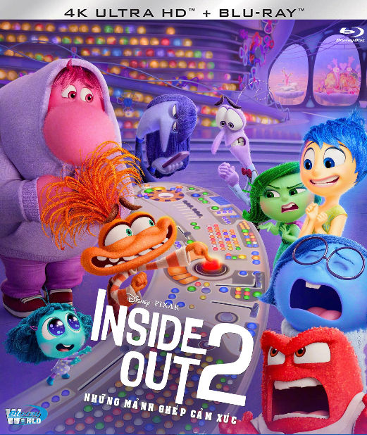 4KUHD-980.Inside Out II 2024   NHỮNG MẢNH GHÉP CẢM XÚC II  4K66G  ((TRUE- HD 7.1 DOLBY ATMOS - DOLBY VISION) USA